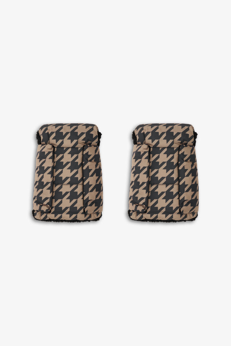 Universal Buggy Handmitts Houndstooth Print