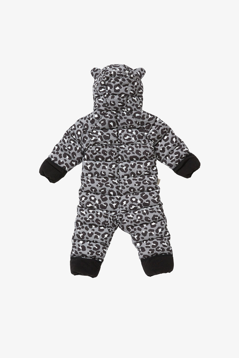 Töastie x T+M Winter Onesie Grey / Black Leopard