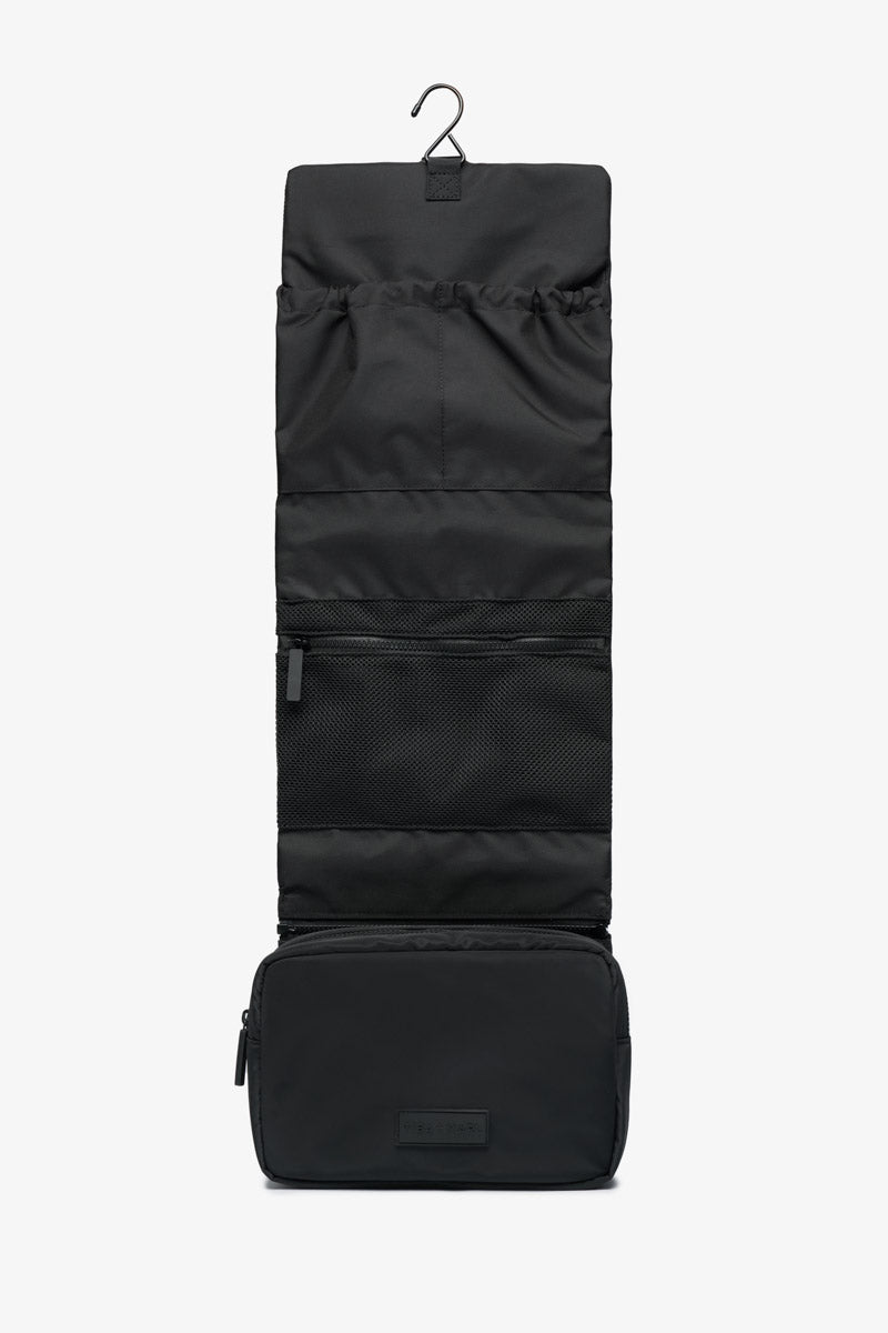 T+M Travel Roll Up Hanging Organiser Black