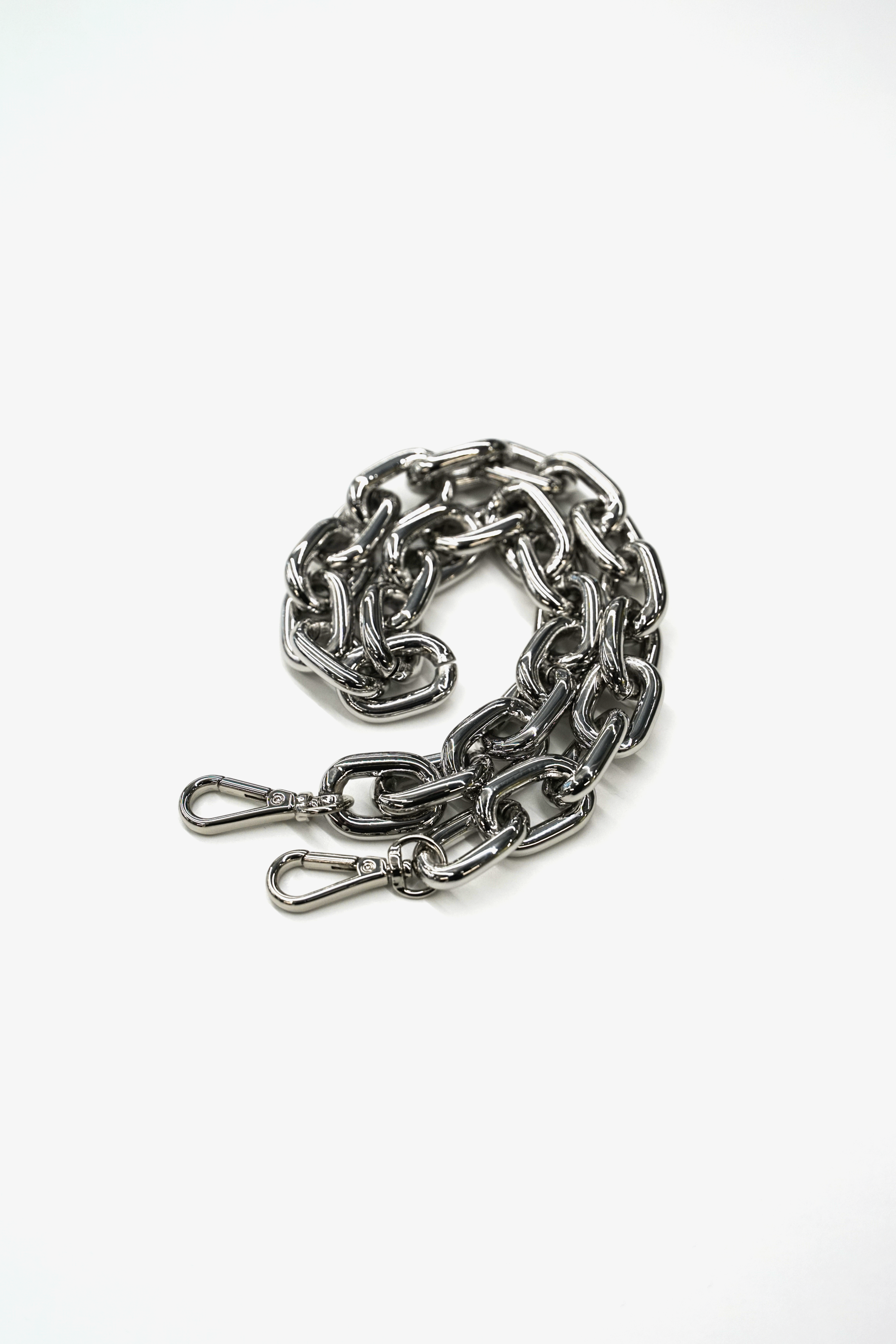 T+M Chunky Link Chain / Shoulder Strap Silver