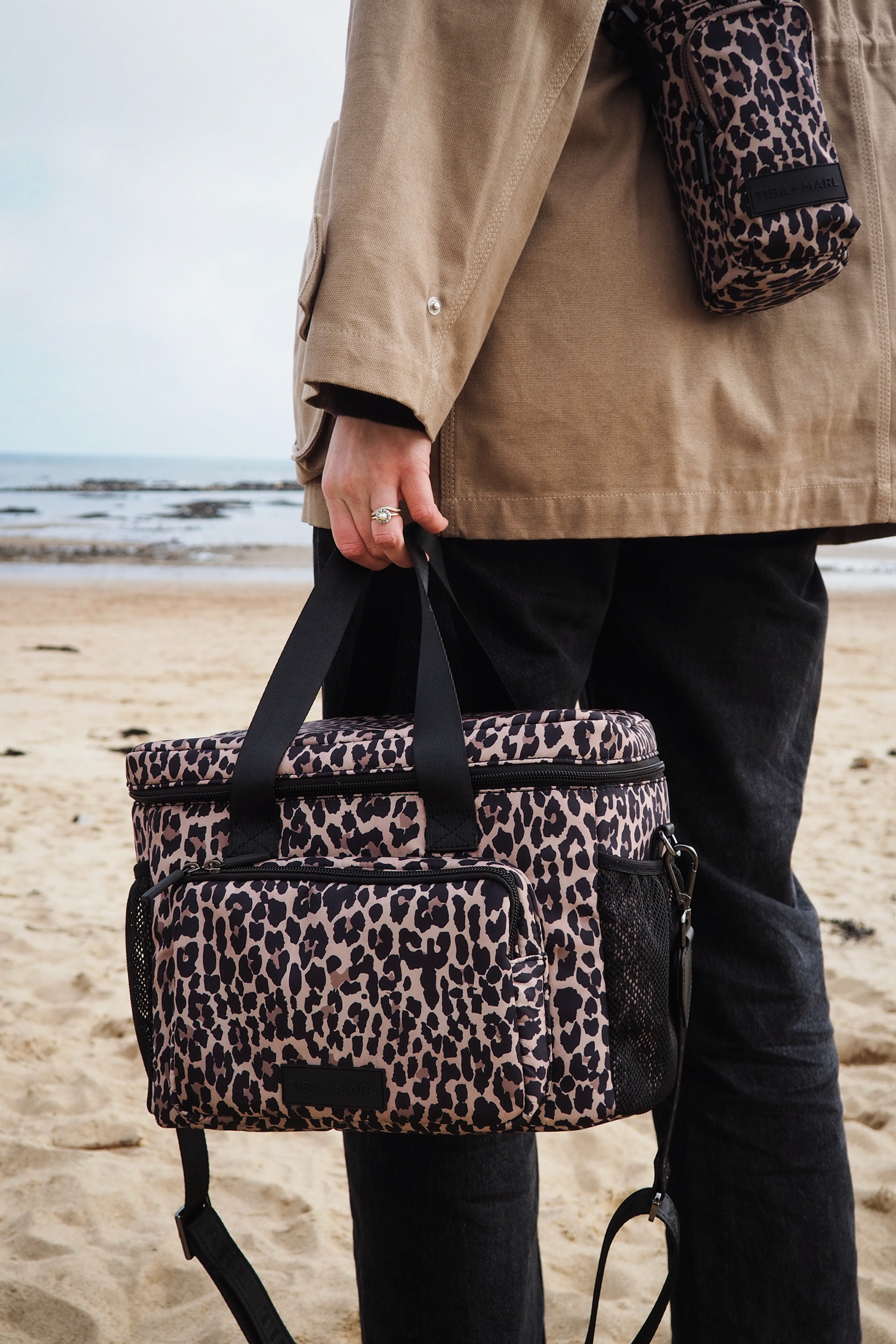 T+M Travel X-Body Family Picnic / Cool Bag Leopard Print