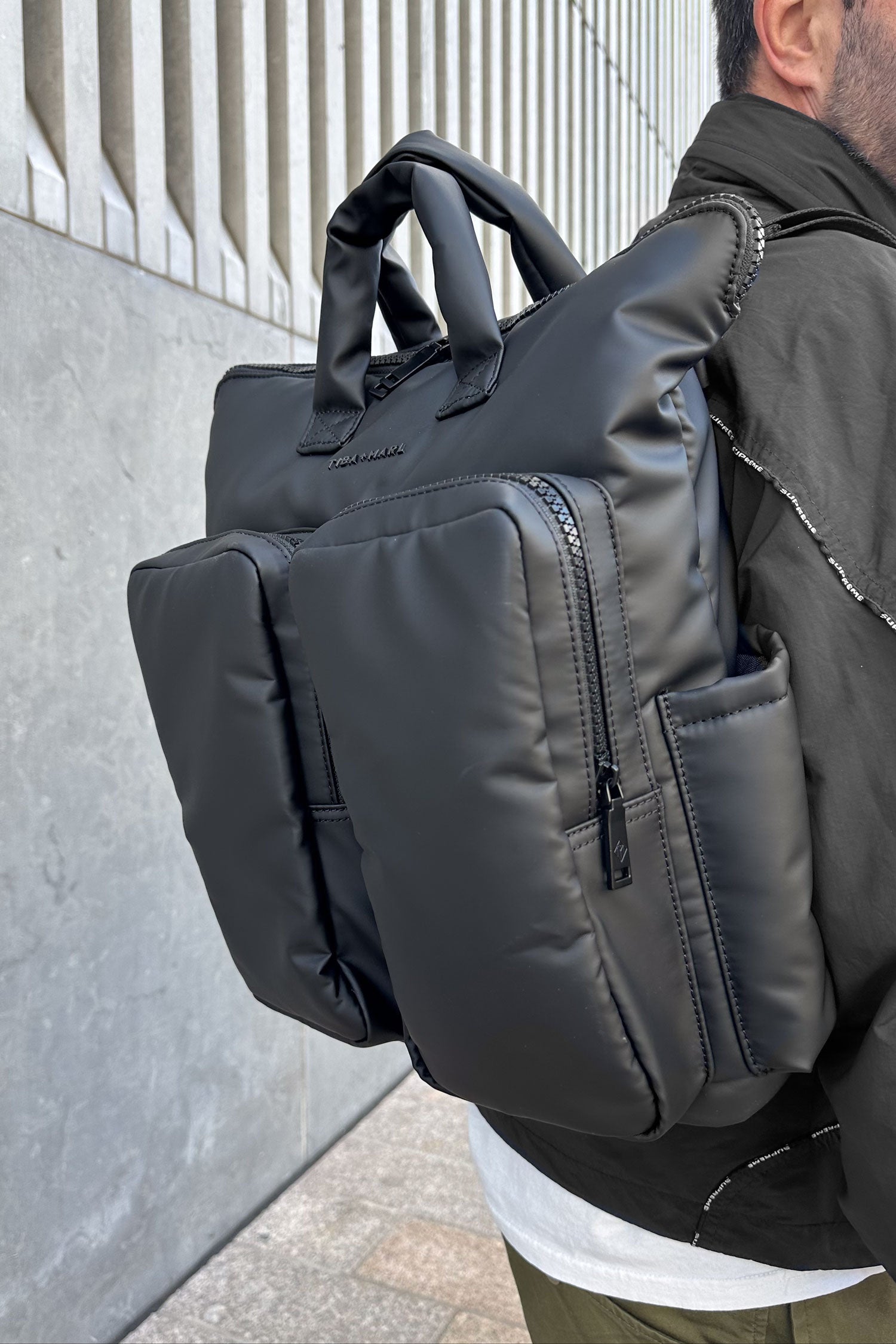 Matte hotsell black backpack