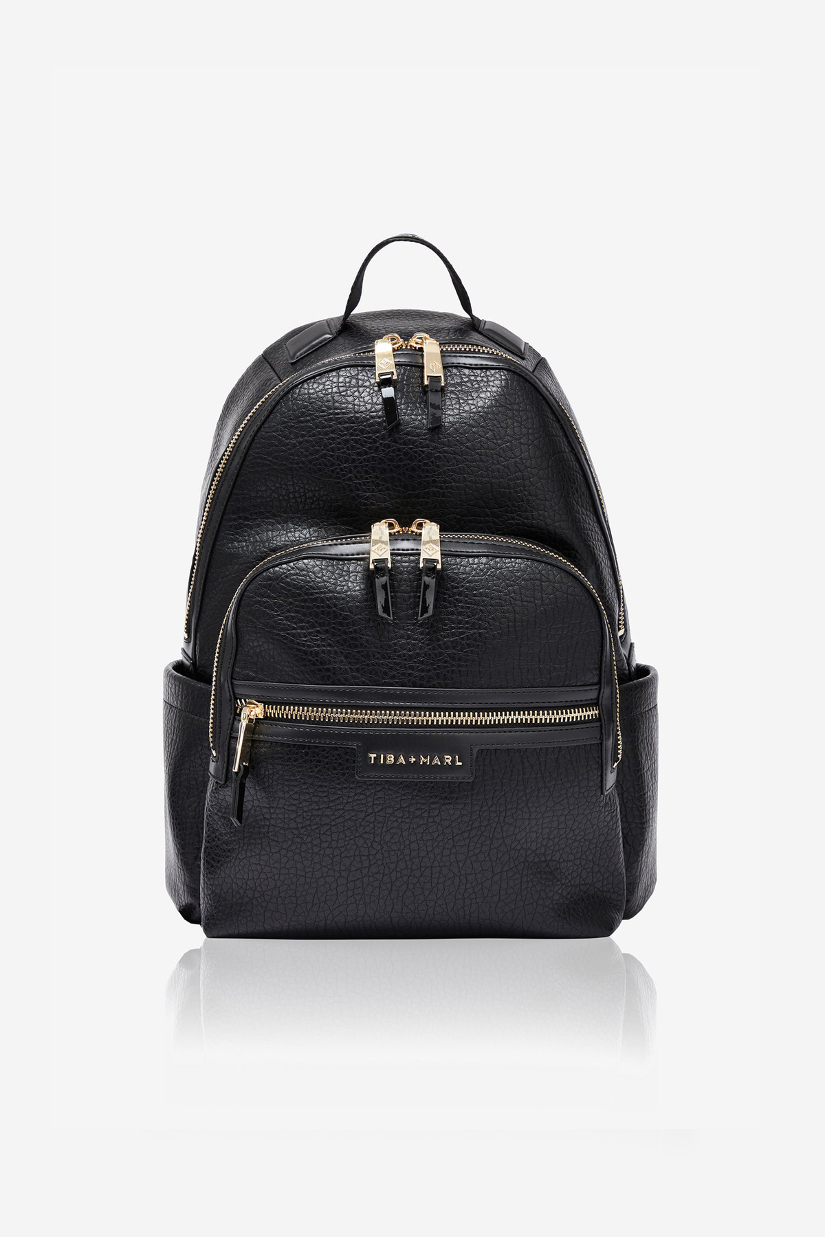 Elwood Twin Changing Backpack Black / Gold