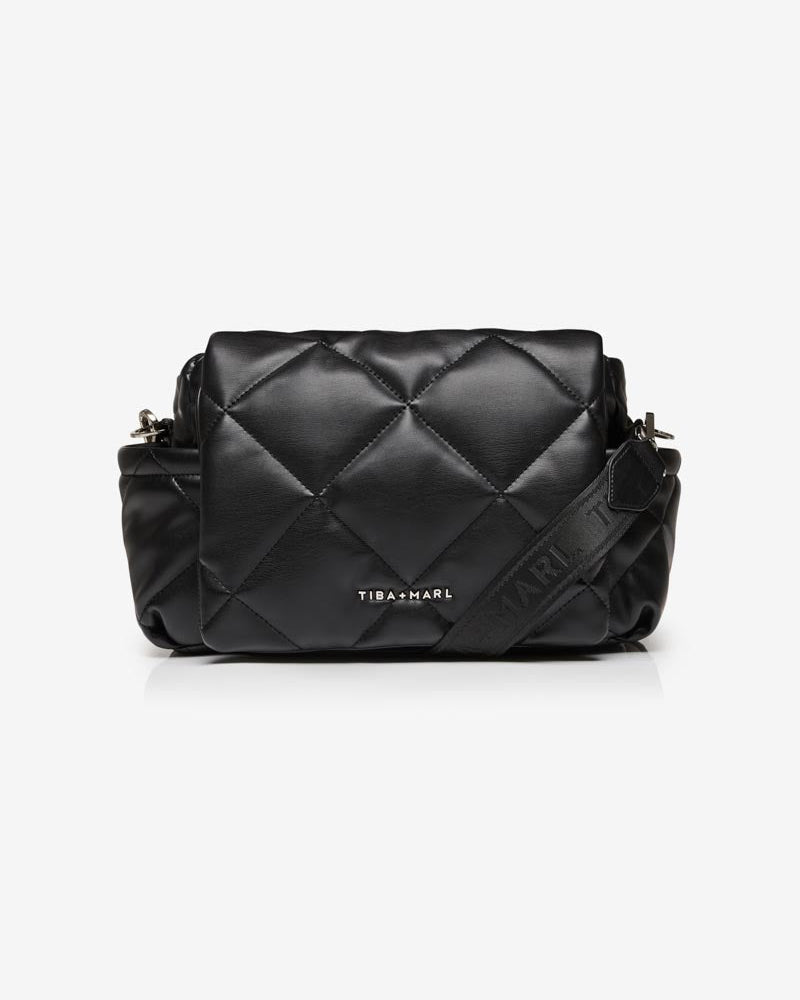 Nova Eco Compact Changing Bag Quilted Faux Leather